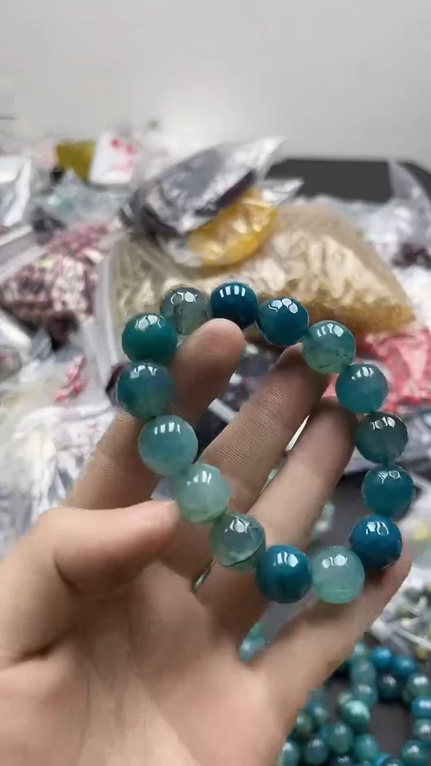 【闪购商品】玛瑙/玉髓手链未镶嵌152手串