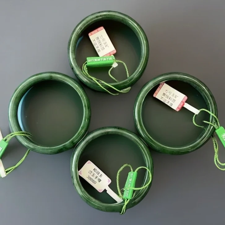 《李总专属抖音官方质检发货》正品碧玉和田手镯多样性发一和田手镯