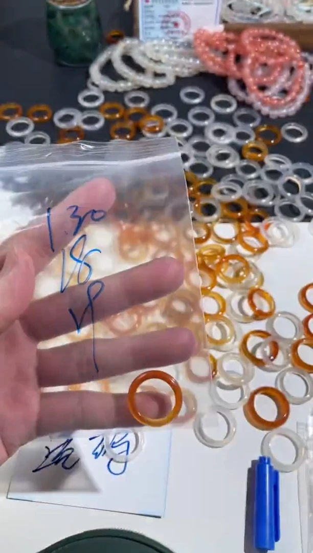 【闪购商品】玛瑙/玉髓戒指未镶嵌130