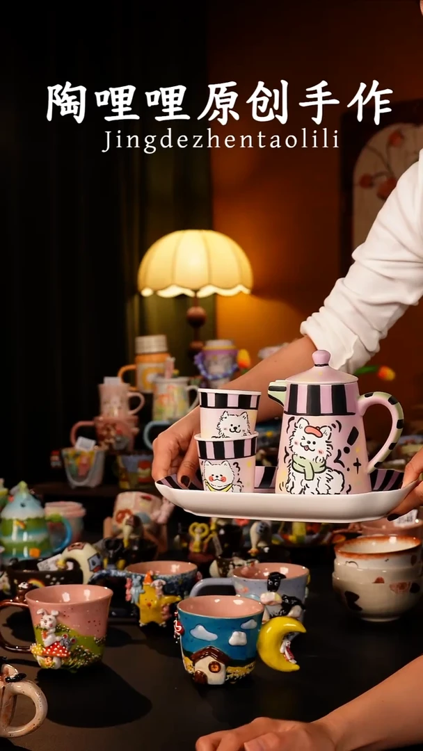 陶哩哩原创手作陶瓷