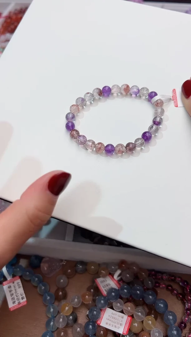 【闪购商品】水晶手链合金超七7m+