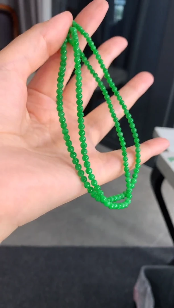 【闪购商品】翡翠颈饰未镶嵌珠串