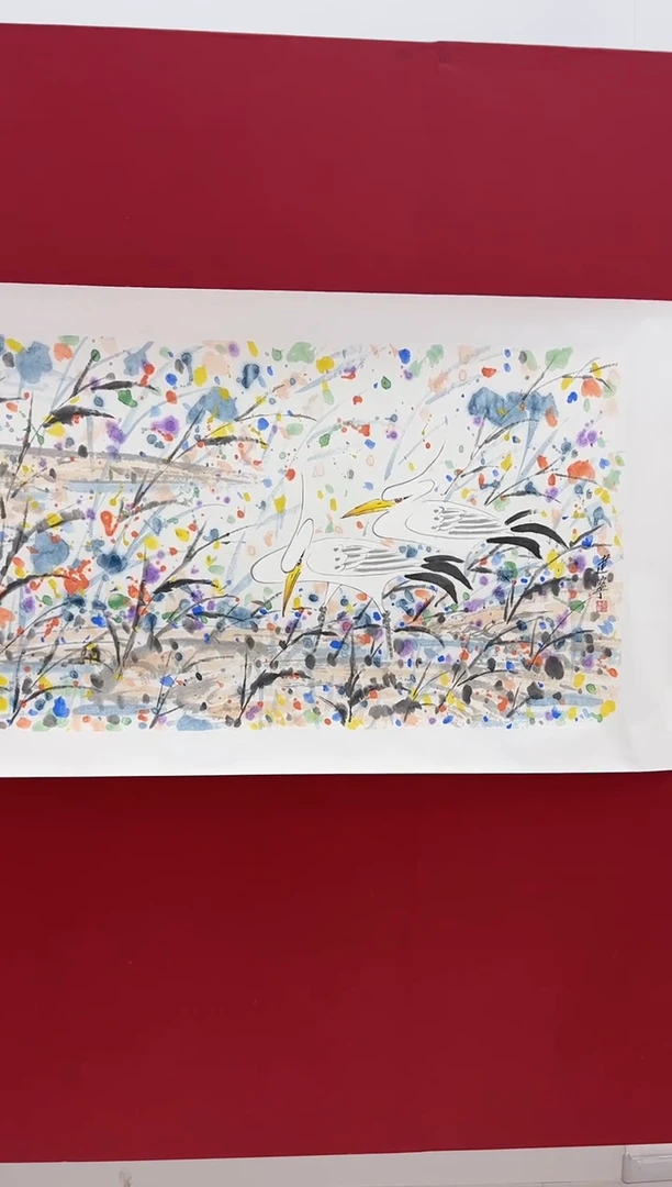 国画曹建宁老师画作