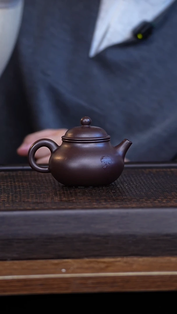茶壶紫砂宜兴手工原矿紫砂壶001