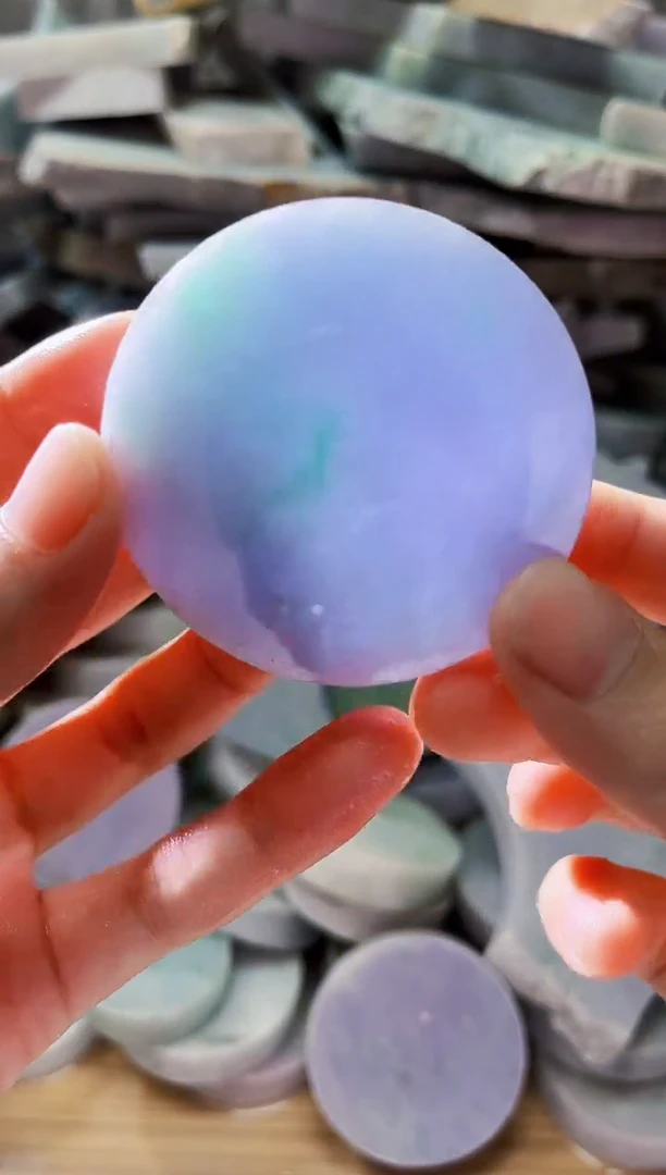 裸石翡翠翡翠a货正品玉石陈677