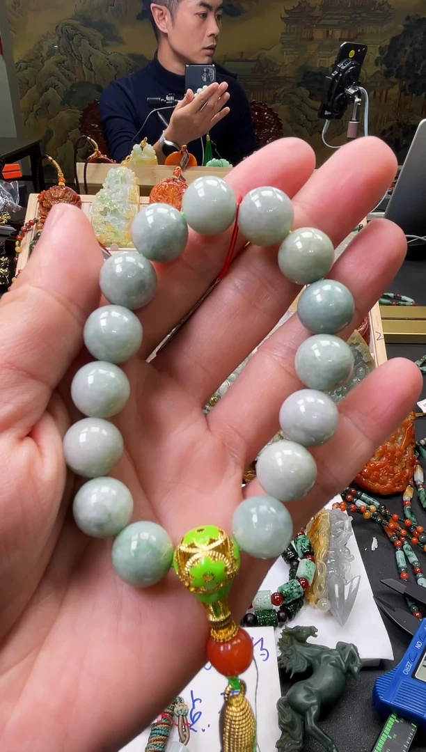 颈饰未镶嵌翡翠金澜翡翠12.19