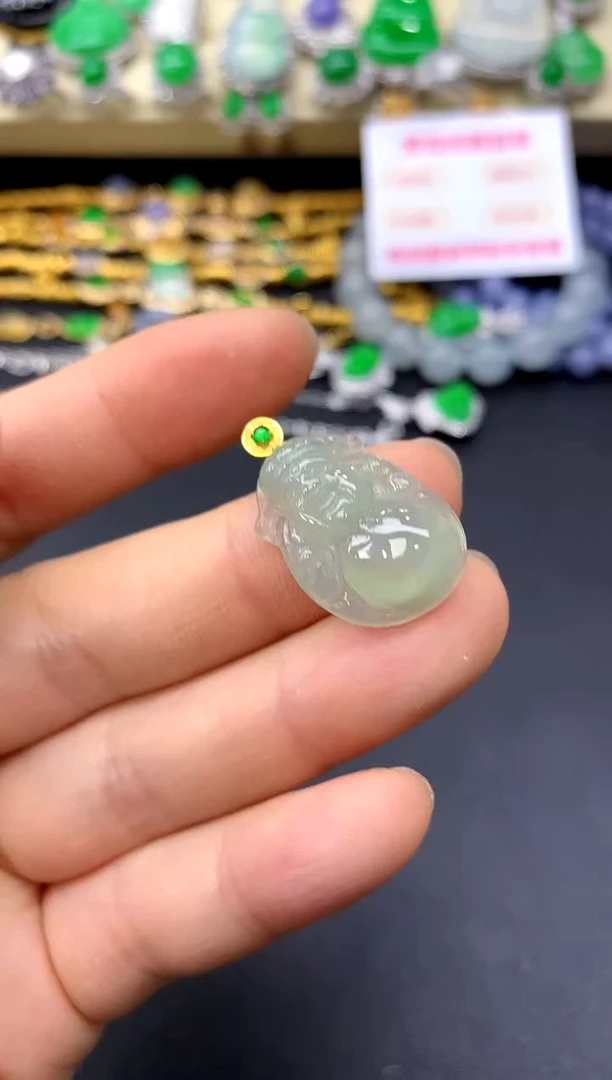 颈饰未镶嵌翡翠104-中国好珍宝