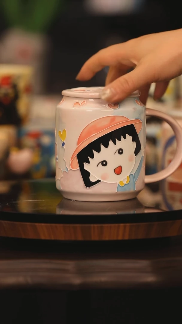【闪购商品】摆件景德镇釉下彩绘设计师款陶瓷