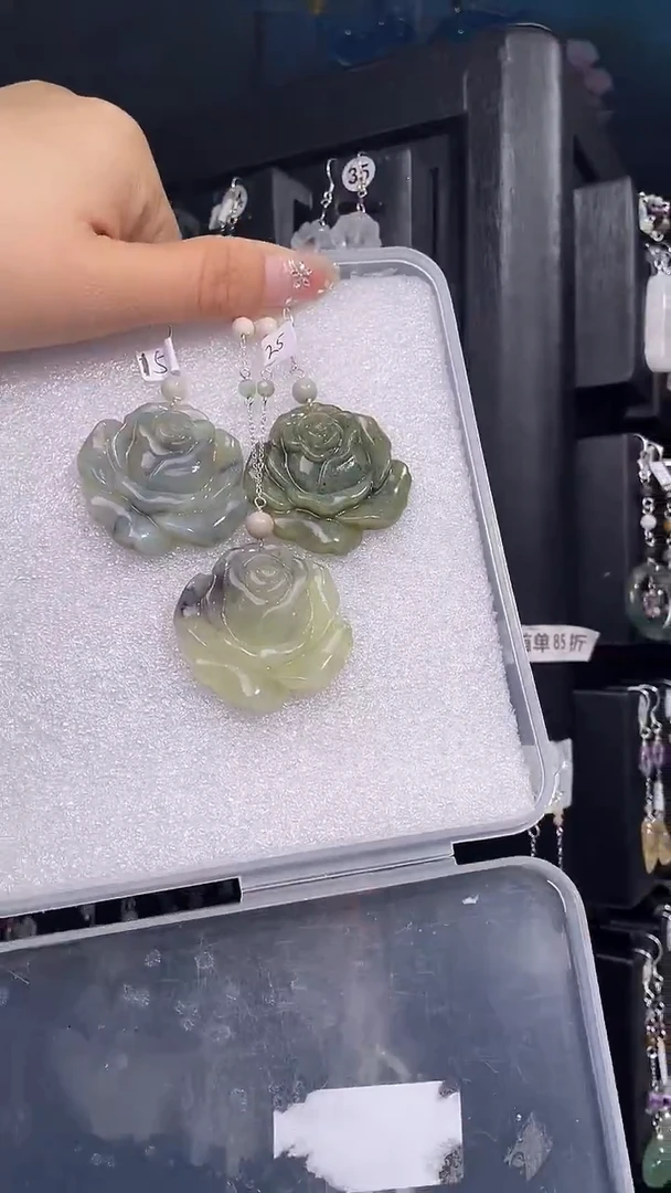 银S925镶嵌耳饰紫晶为**狂 为谁疯狂