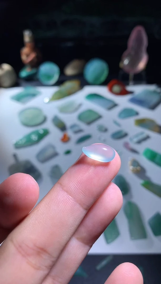 未镶嵌定制翡翠蛋面