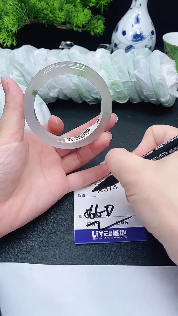 未镶嵌手镯翡翠374