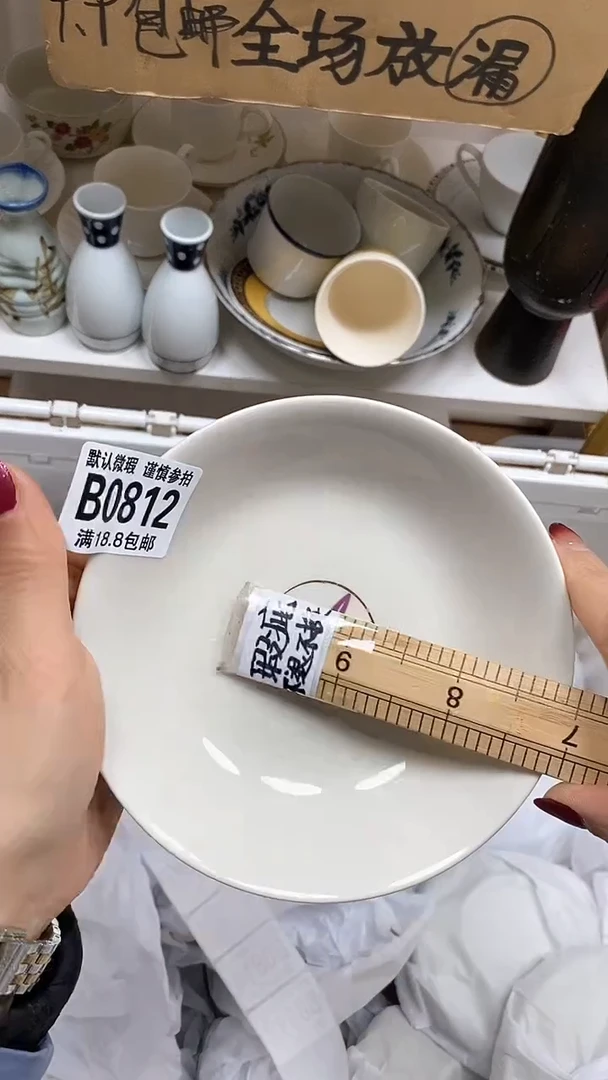 【闪购商品】其他【默认微瑕、谨慎参拍】瑕疵瓷片-812