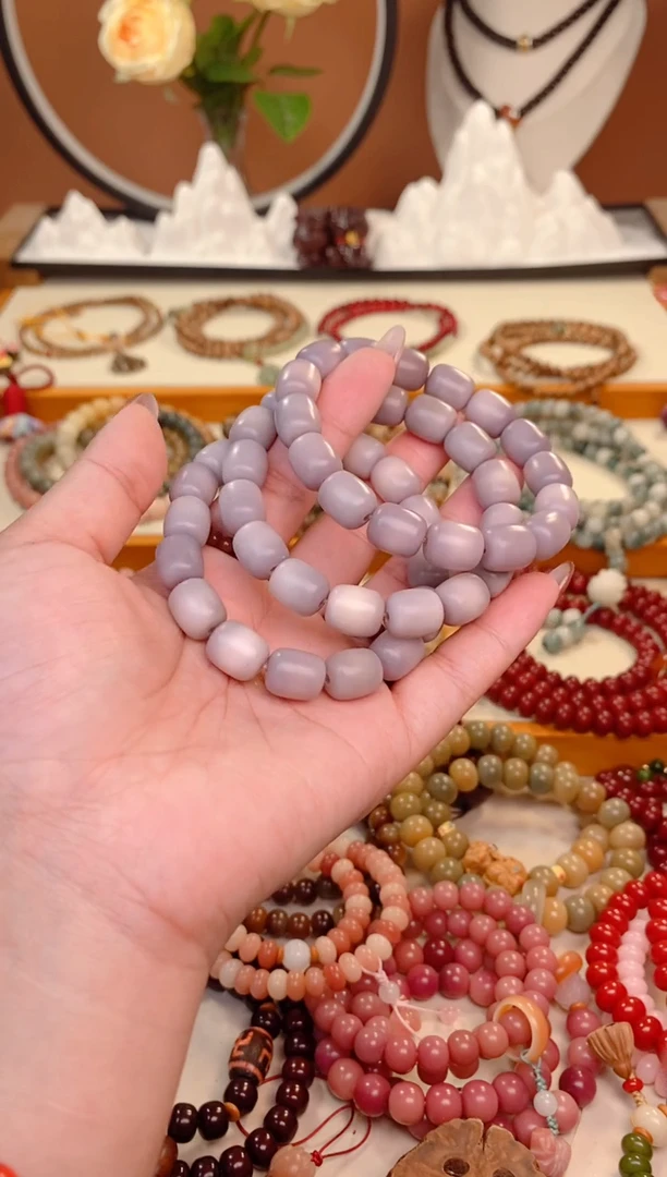 【闪购商品】菩提根/象牙果手串干磨芋泥年糕单圈