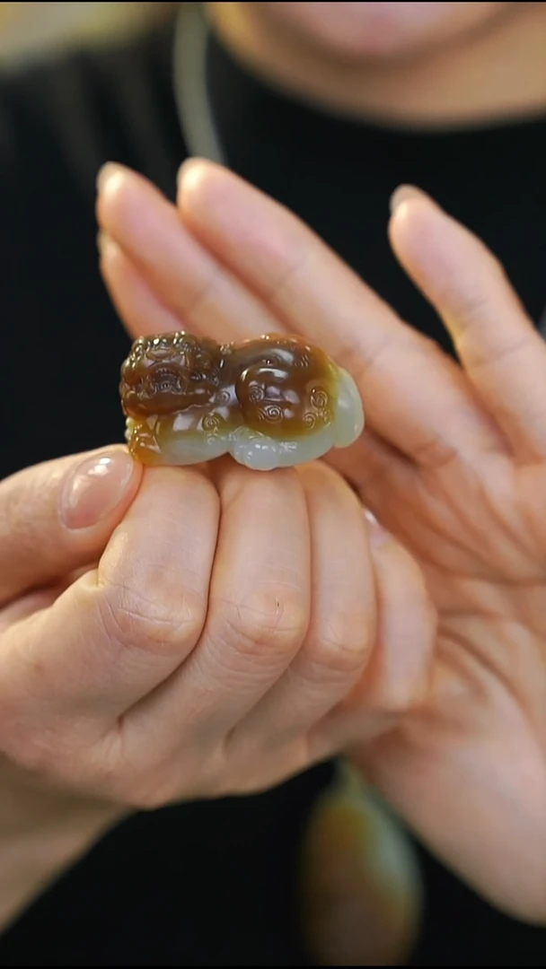 吊坠(不含链)未镶嵌和田玉和田玉吊坠