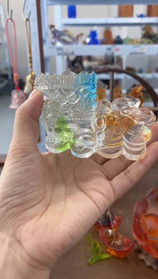 手工艺品琉璃百宝箱