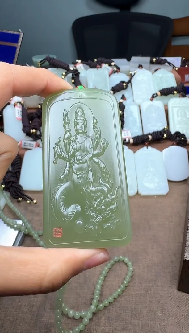 【闪购商品】和田玉颈饰未镶嵌用户8