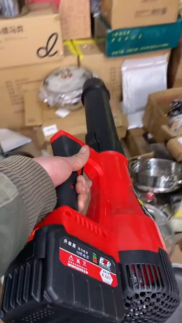 水晶玻璃1大吹风机 红色