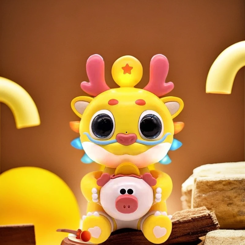 龙宝戏珠电动智能公仔儿童益智早教玩具小朋友新年礼物