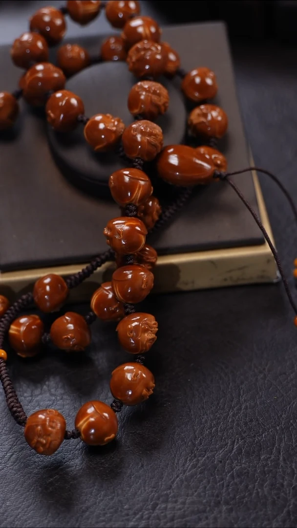 手串/手链橄榄核九林核雕文玩作品