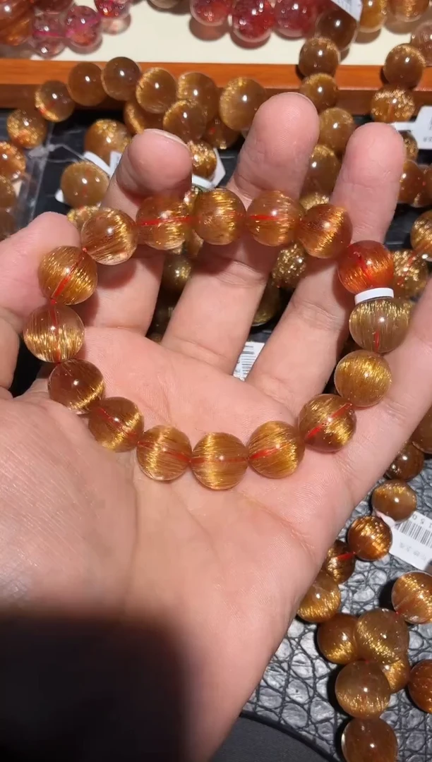 未镶嵌手链水晶发晶单圈A13（多样性发其一）