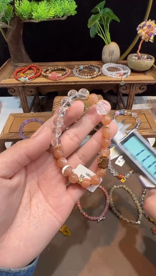 【闪购商品】水晶手绳未镶嵌@@手饰