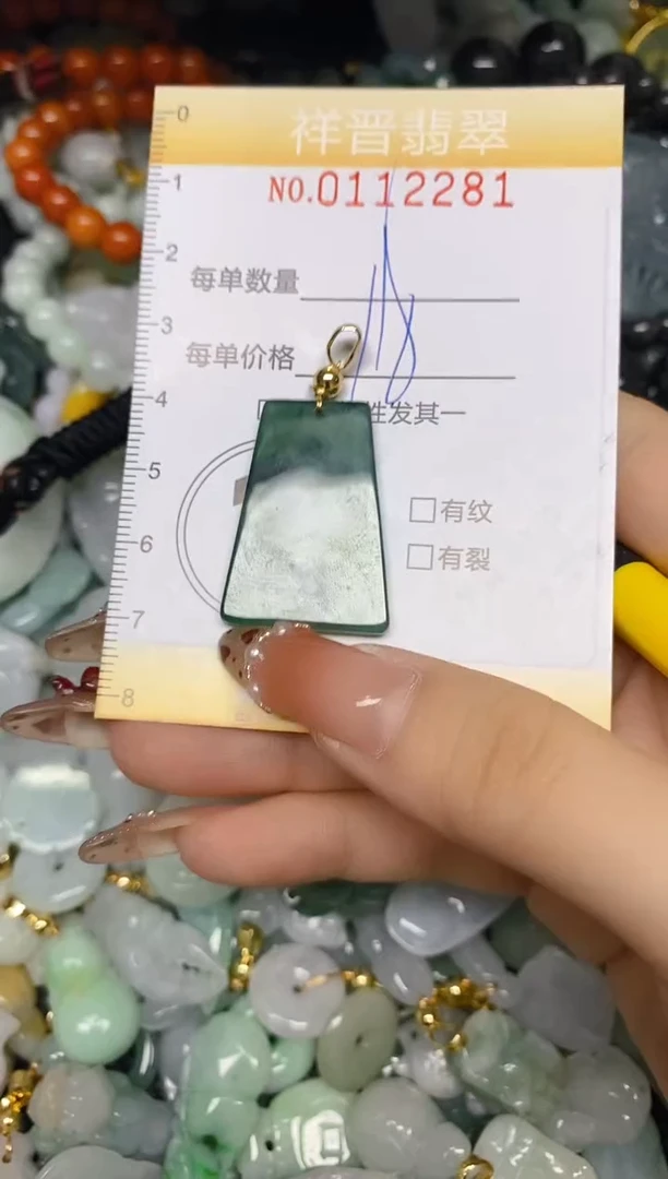 【闪购商品】翡翠颈饰未镶嵌闪购0112281