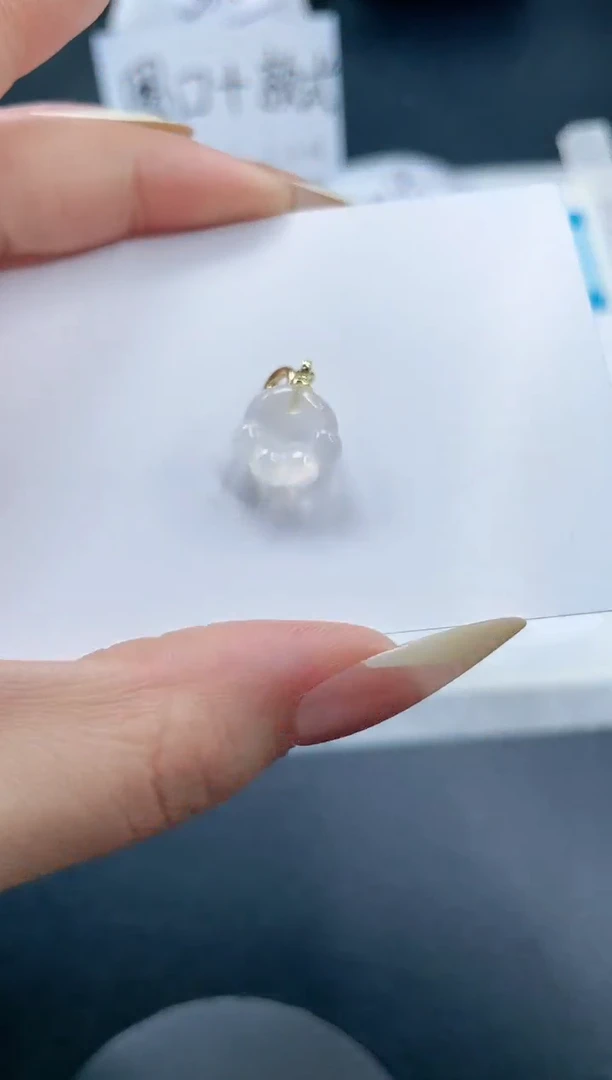 石英质玉未镶嵌颈饰 猫爪 多样性发货拍一发一