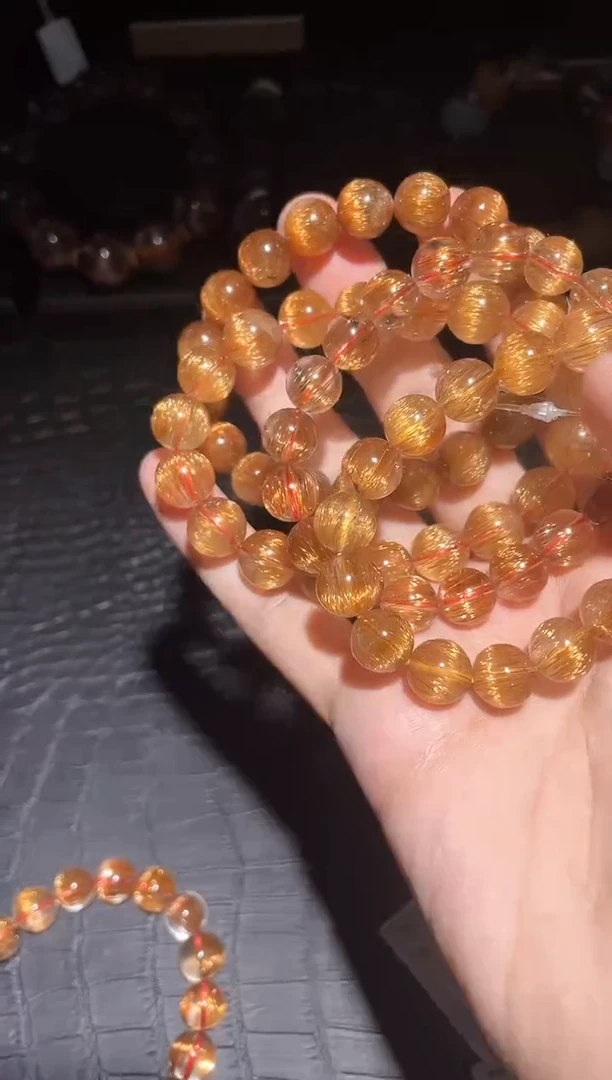 【闪购商品】水晶手链未镶嵌发晶单圈A11（多样性发其一）