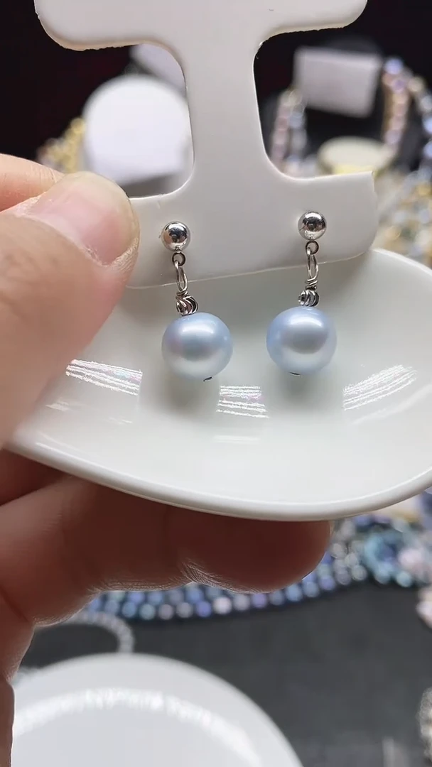 【闪购商品】淡水珍珠耳饰未镶嵌多人