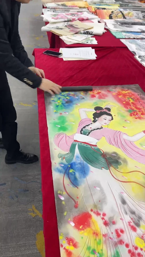 名人名画手工制作