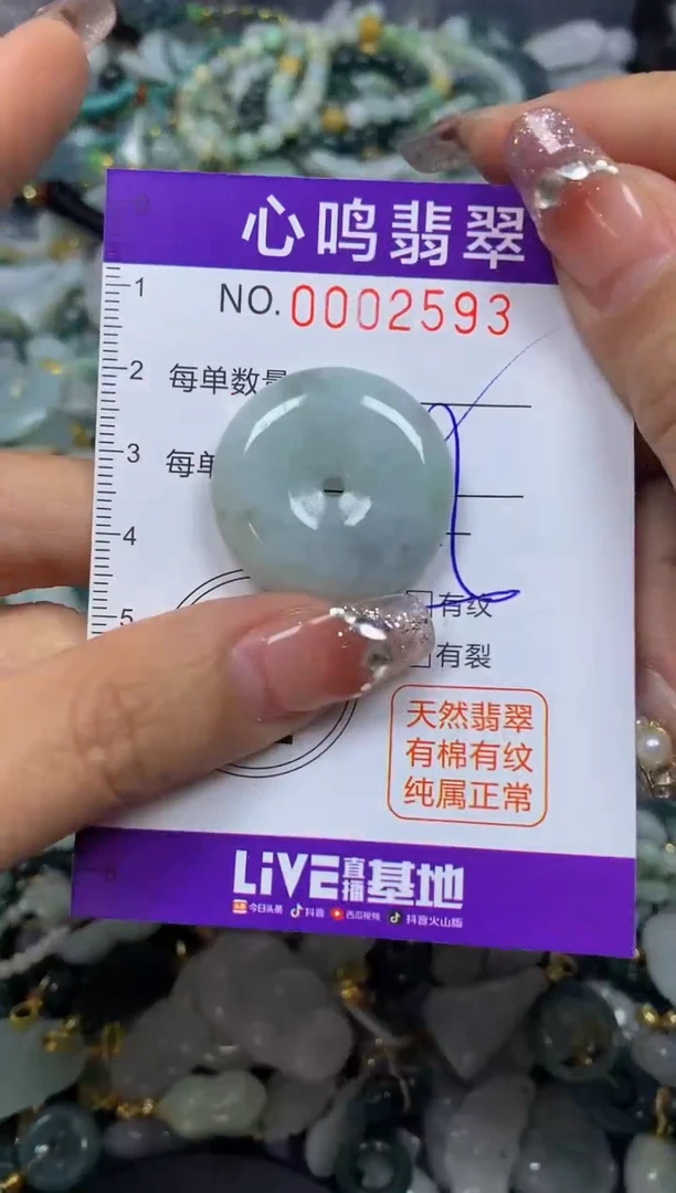 【闪购商品】翡翠颈饰未镶嵌闪购002593
