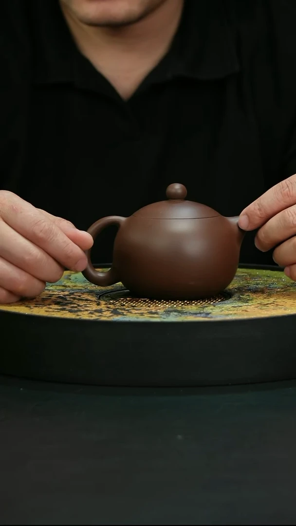 茶壶紫砂西施宜兴紫砂原矿手工茶壶