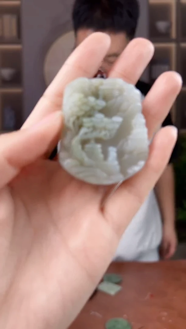 未镶嵌和田玉挂件拍一发一