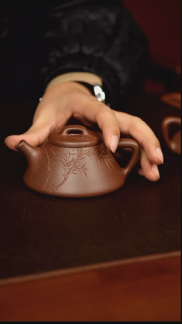 茶壶紫砂瑕疵140cc紫泥