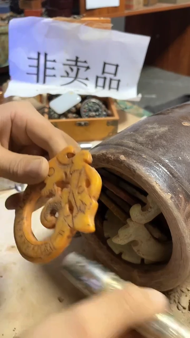 硅化玉奇石未镶嵌8