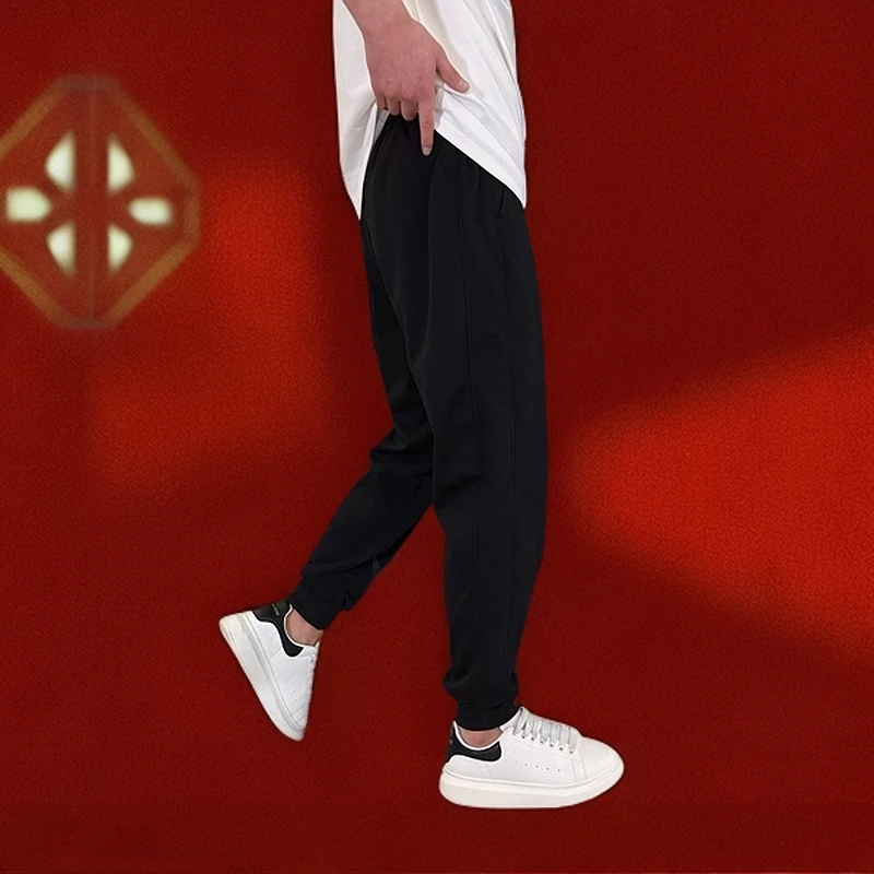 25年新款男士休闲时尚百搭不过时的运动休闲运动束脚裤潮流休闲裤