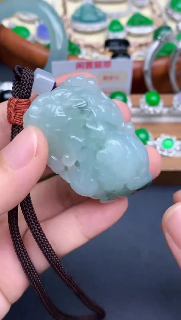 颈饰未镶嵌翡翠145-中国好珍宝