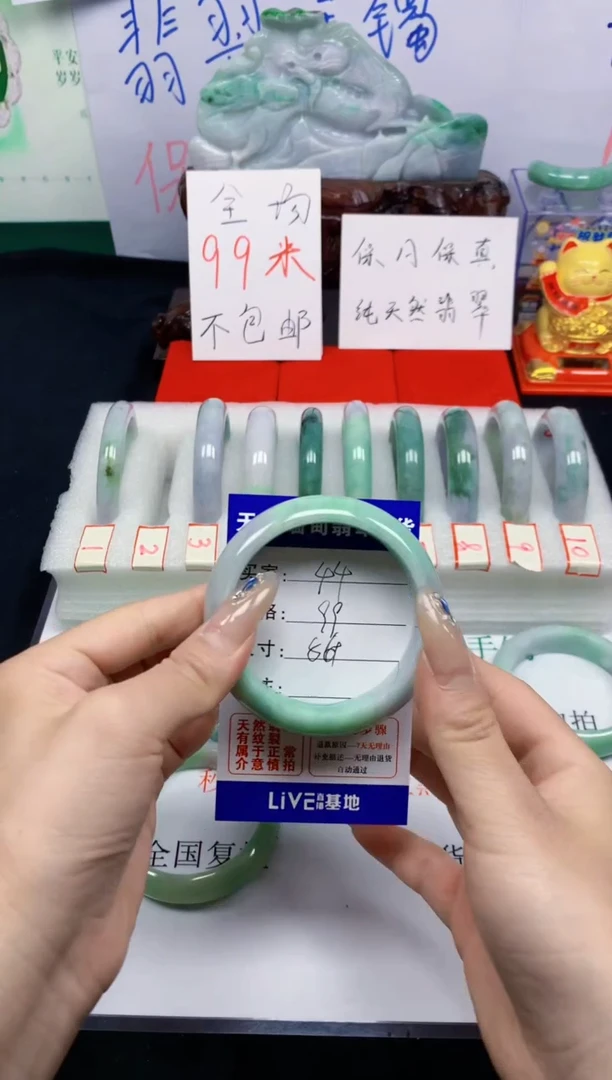 未镶嵌手镯翡翠44