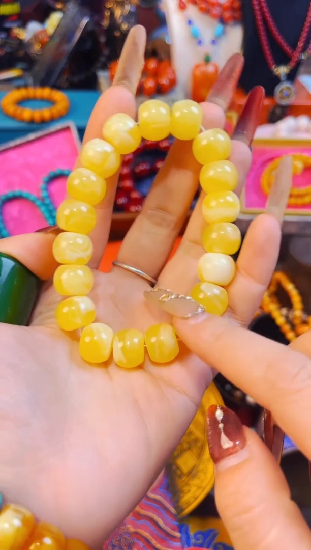 【闪购商品】蜜蜡颈饰未镶嵌兰妹精品精选饰品链接247