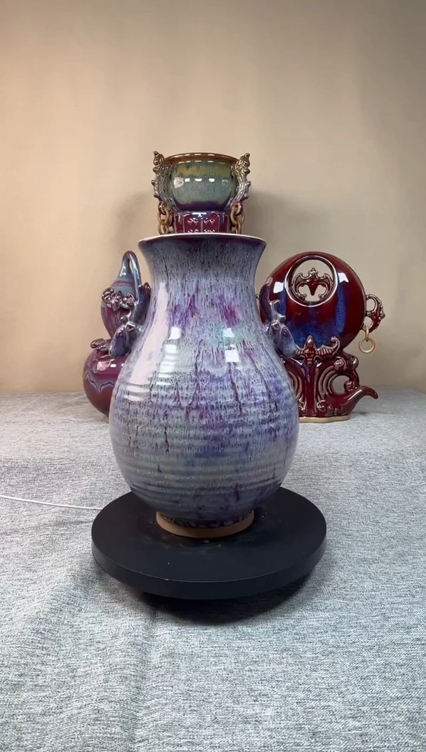 摆件神垕钧瓷收藏工艺品