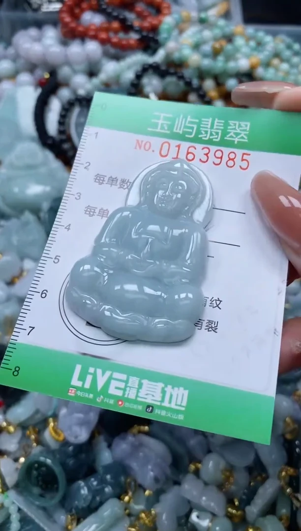 翡翠未镶嵌颈饰闪购0163985