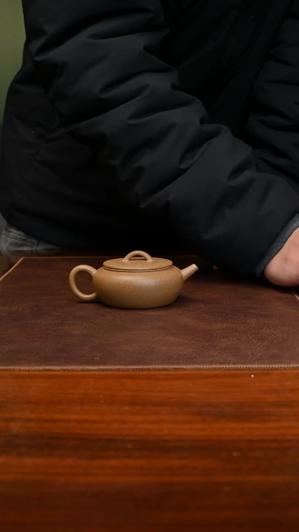 【闪购商品】紫砂茶壶老段泥大彬诗意120cc