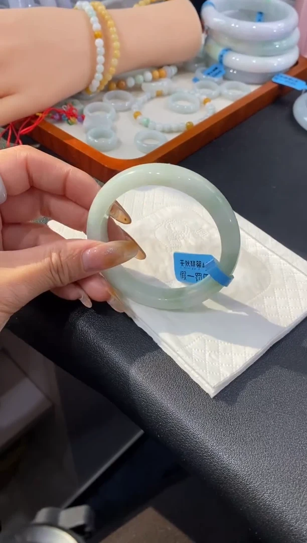 未镶嵌手镯翡翠圈口54.5