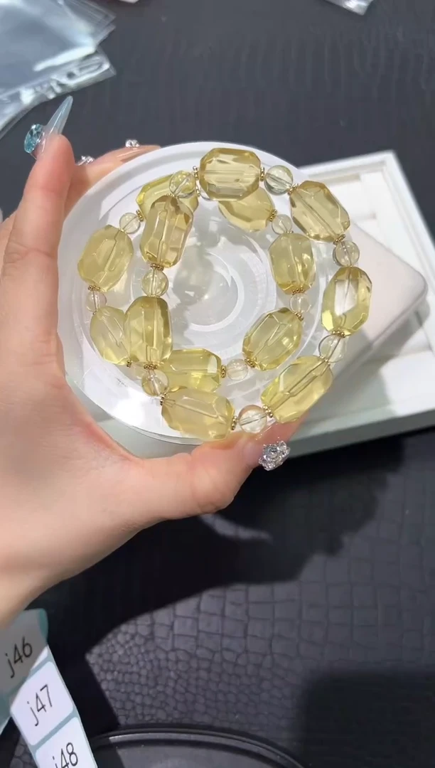水晶手链未镶嵌46j多样性发其一【1条】默认微瑕