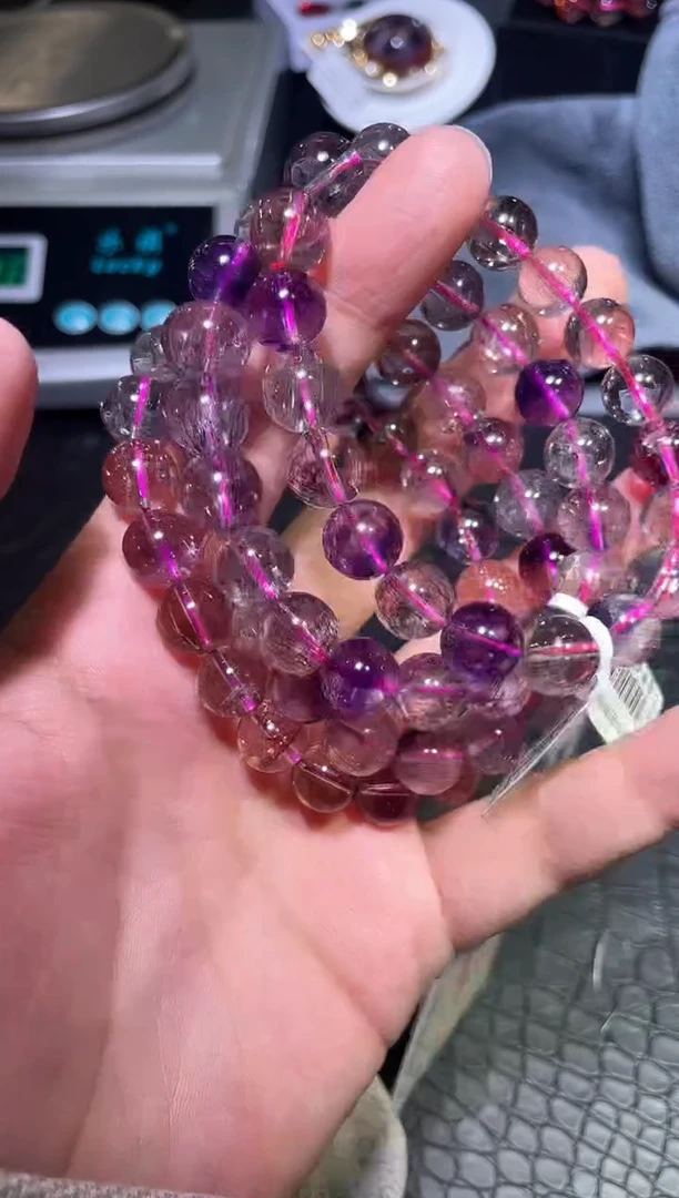 【闪购商品】水晶手链未镶嵌超七单圈A10（多样性发其一）