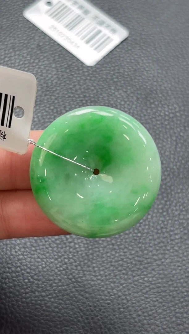 未镶嵌挂件翡翠平安扣