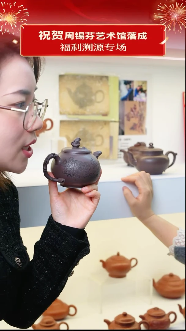 茶壶紫砂36 黑墩头