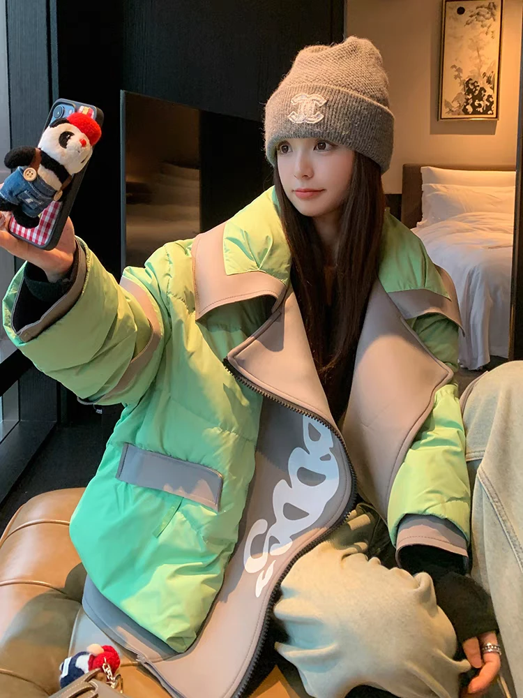 2025潮奢新款白鸭绒免洗男女同款净羽绒服-B80