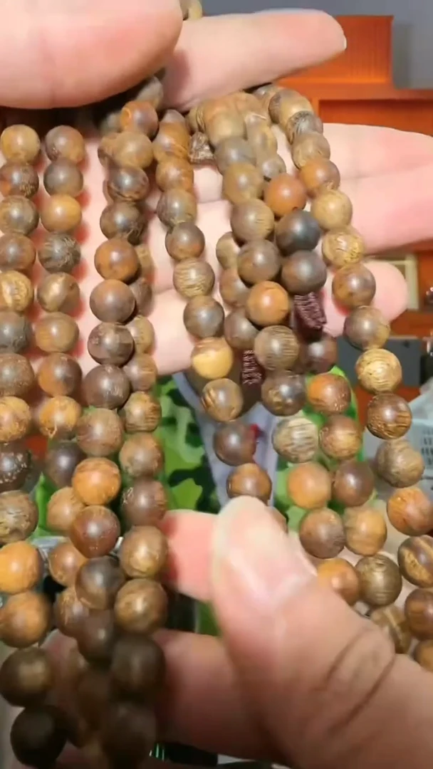 沉香手串171号长串47g多样性发一