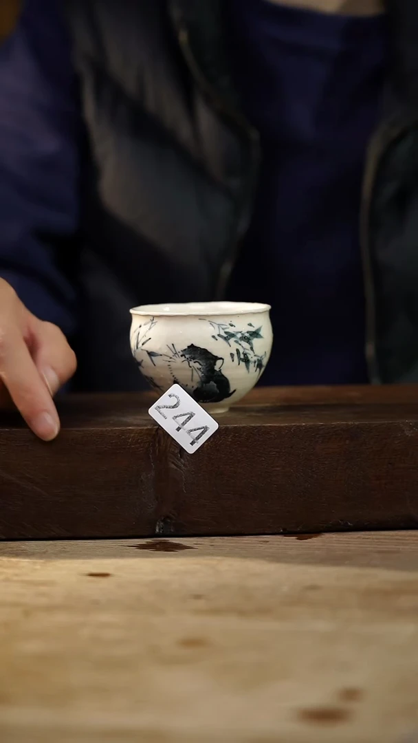 瓷片福利设计师款/猫咪杯